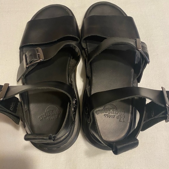 Dr Martens Gryphon Brando leather gladiator sandals